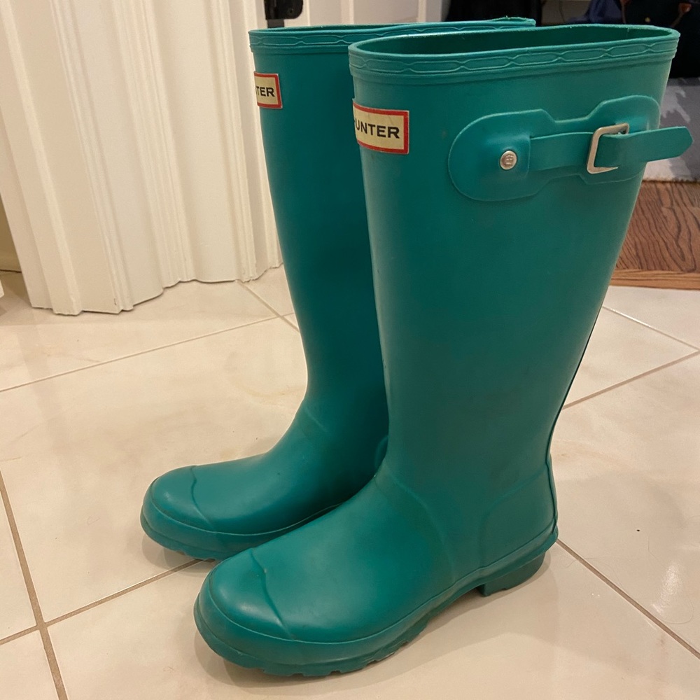 Hunter rain boots